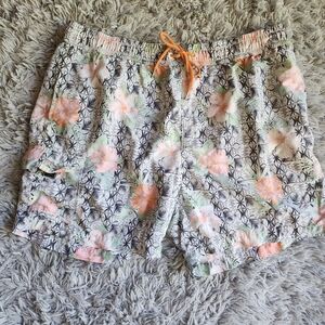 Tommy‎ Bahama Men's Size XL Swim Trunks Floral Print Tropical Beach Vacation